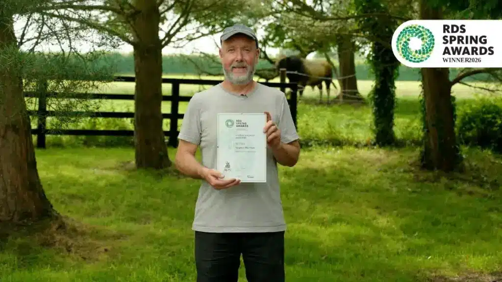 Stephen Morrison, 2026 RDS Teagasc Farm Forestry Award winner